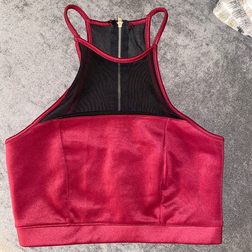 Zip Up Bralette